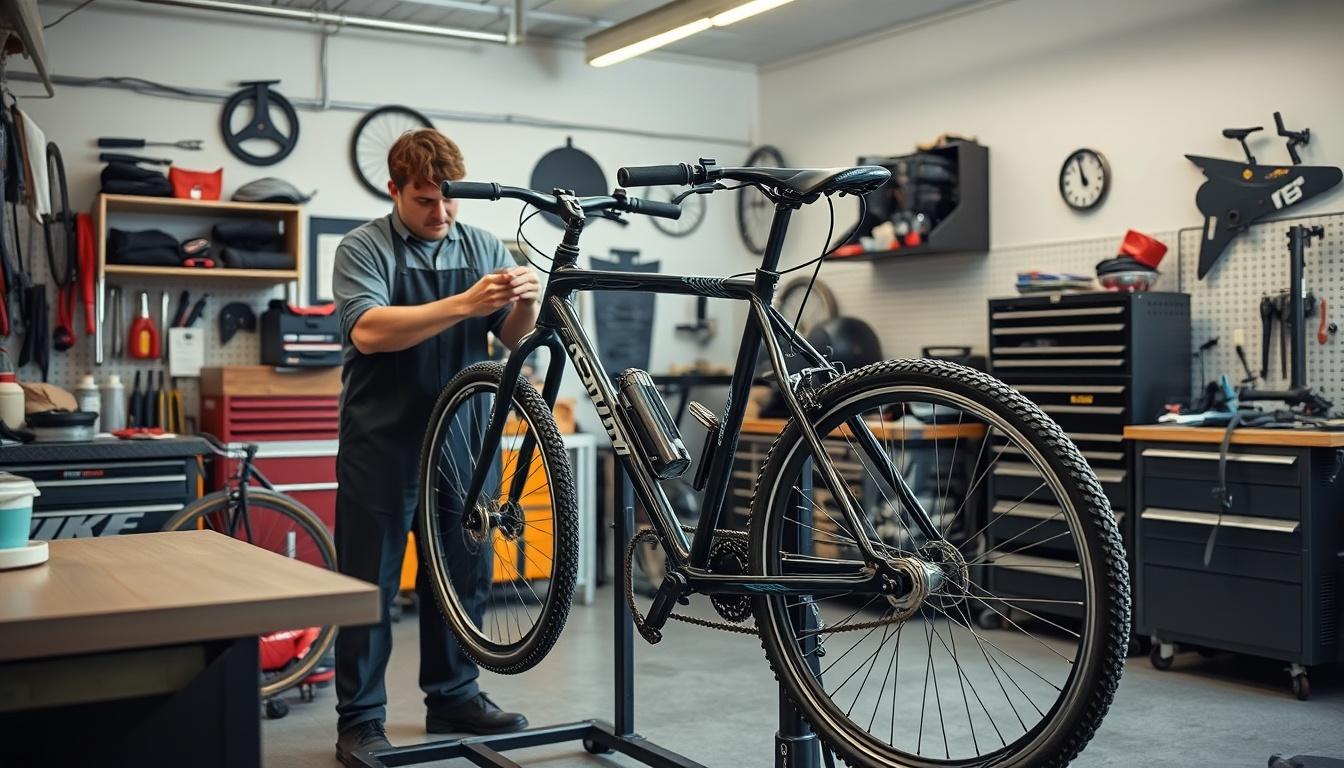 Riparazioni bici semplici e precise
